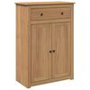 vidaXL sk&oacute;sk&aacute;pur PANAMA 80x40x114 cm Gegnheil Fura