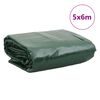 vidaXL Segld&uacute;kur Gr&aelig;nn 5x6 m 650 g/m&sup2;