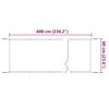 148202 vidaXL Lóðrétt skyggni Antrasít 60x600 cm Oxford efni