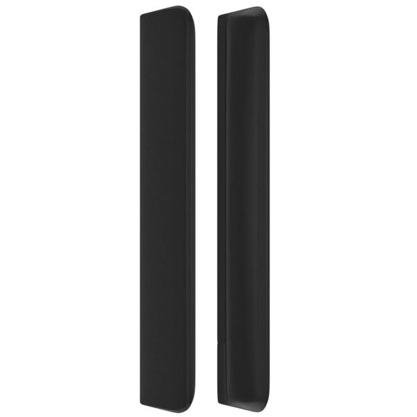 vidaXL H&ouml;f&eth;agafl me&eth; Eyrum 163x16x118/128 cm Sv&ouml;rt Gervile&eth;ur