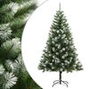 vidaXL Gervij&oacute;latr&eacute; me&eth; Greinum &aacute; Hj&ouml;rum og Snj&oacute;flygsum 240 cm