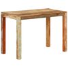 vidaXL Bor&eth;stofubor&eth; 110x55x76 cm Gegnheill Endurunninn Vi&eth;ur