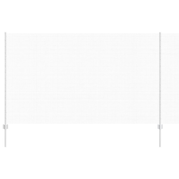 vidaXL Gir&eth;ing me&eth; p&oacute;st Silfur 1,4 x 10 m St&aacute;l