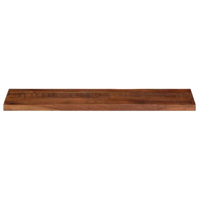 vidaXL Borðplata 110x40x2,5 cm Rétthyrnd Gegnheil Mangóviður