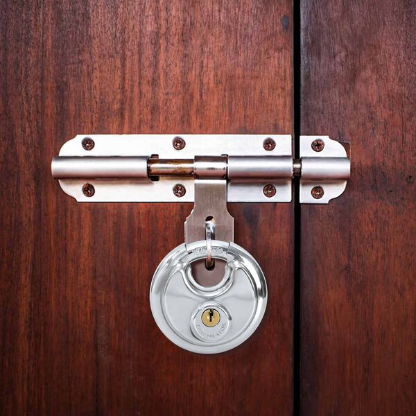 vidaXL Diskul&aacute;sar me&eth; lykklum Silfur Ry&eth;fr&iacute;tt St&aacute;l