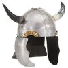 vidaXL Fantas&iacute;u V&iacute;kingahj&aacute;lmur LARP Silfur St&aacute;l