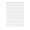 vidaXL Pleated Blind Hv&iacute;tt 90x100 cm Efni Breidd 89,4 cm Polyester