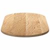 vidaXL Bor&eth;plata 100x50x2 cm Solid Wood Eik spor&ouml;skjulaga