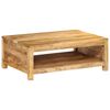 vidaXL S&oacute;fabor&eth; 80x55x30 Gegnheill Mang&oacute;vi&eth;ur