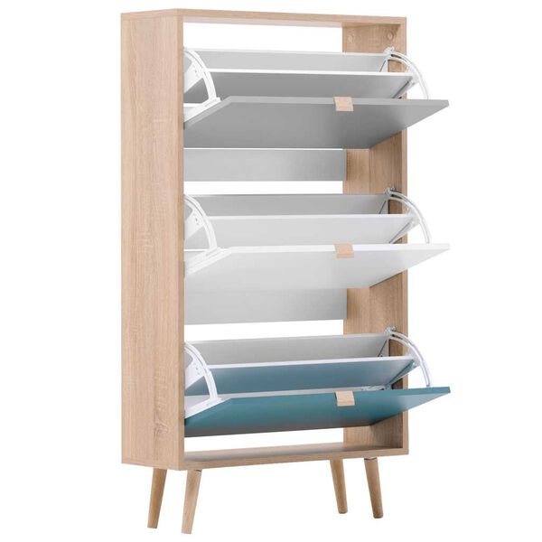 Finori Sk&oacute;sk&aacute;pur C-uba 42 Sonoma Eik og &thorn;r&iacute;litur