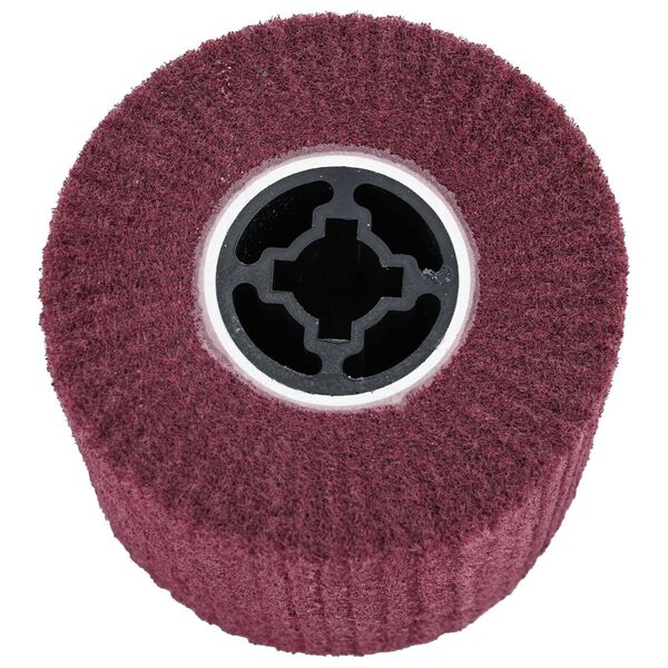 vidaXL Sandpappavélar 3 pcs Rauður 12 x 12 x 10 cm