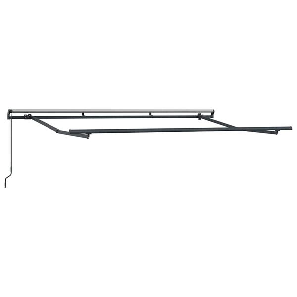 vidaXL Sj&oacute;nvarpsskraut Grind Antras&iacute;t 3,5 x 2 m metal