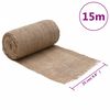 vidaXL J&uacute;tustrangi 0,25x15 m 100% J&uacute;ta 200 g/fm