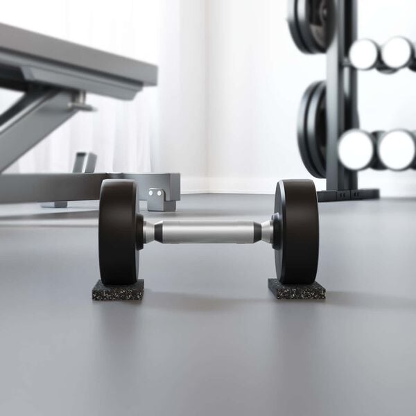 vidaXL G&uacute;mm&iacute;valtur Svartur G&uacute;mm&iacute;