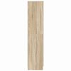 vidaXL Háborð Sonoma Eik 35 x 39 x 168 cm