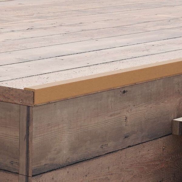 vidaXL 5 stk Kantkl&aelig;&eth;ing WPC 170 cm Tekklitur