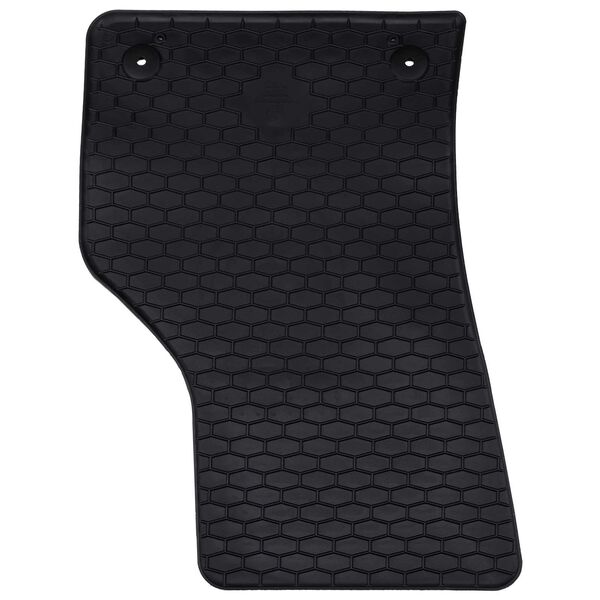 vidaXL B&iacute;lafutterm 4 pcs Svartur G&uacute;mm&iacute;