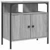 vidaXL Vaskask&aacute;pur Gr&aacute;r Sonoma Eikarlitur 60x30x60cm Samsettur Vi&eth;ur
