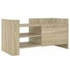 vidaXL Sj&oacute;nvarpssk&aacute;pur Sonoma Eik 80x35x40 cm Samsettur Vi&eth;ur