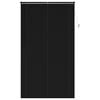 vidaXL Venes&iacute;skur blindur Stillanlegur Svartur 213 x 120 cm PVC