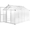 vidaXL Gr&oacute;&eth;urh&uacute;s &uacute;r &Aacute;li 302x190x195 cm 11,19 m&sup3;