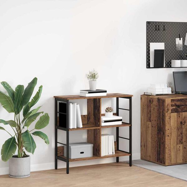 vidaXL Hilla Gamall vi&eth;ur 82 x 32 x 79 cm Samsettur vi&eth;ur