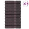 vidaXL Saunahandkl&aelig;&eth;i FROGN 25 stk. Antras&iacute;t 80x200 cm 360 gsm