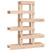 vidaXL Pl&ouml;ntustandur 85x25x109,5 cm Gegnheil Fura