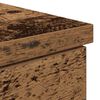 vidaXL Skrifbor&eth; Old Wood 86x49x76 cm Engineered Wood