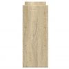 vidaXL Skrifbor&eth;sskipuleggjari Sonoma Eik 40x17x41 cm Samsettur Vi&eth;ur