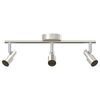vidaXL Loftskastari me&eth; svi&eth;slj&oacute;sum Nikkel 39 x 10,5 x 10,5 cm St&aacute;l