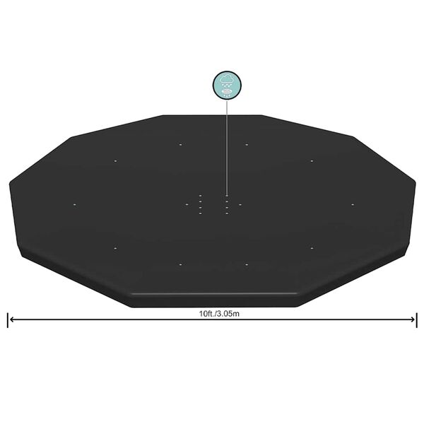 Bestway Yfirbrei&eth;sla fyrir Sundlaug "Flowclear" 305 cm
