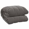 vidaXL &THORN;yngdarteppi Gr&aacute;tt 200x200 cm 13 kg Efni