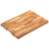 vidaXL Skur&eth;arbretti 50x35x4 cm Gegnheill Akas&iacute;uvi&eth;ur