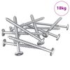 vidaXL Tr&eacute;stungur 1900 pcs Silfur St&aacute;l