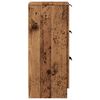 vidaXL skenkur Old Wood 30x30x70 cm Engineered Wood