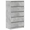 vidaXL Komm&oacute;&eth;a 60x36x103 cm Steypugr&aacute;r Samsettur Vi&eth;ur
