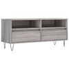 vidaXL Sj&oacute;nvarpssk&aacute;pur Gr&aacute;r Sonoma 100x34,5x44,5 cm Samsettur Vi&eth;ur