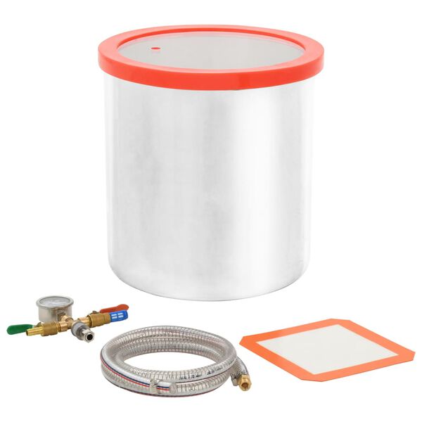 vidaXL Lofttæmihólf Ryðfrítt Stál 18,9 L