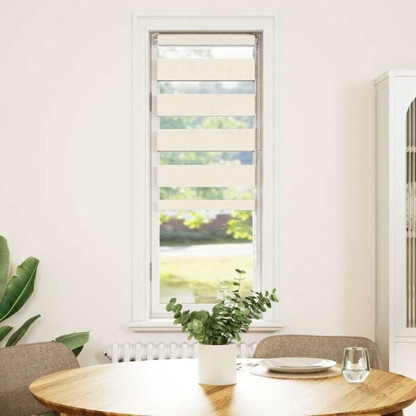 vidaXL Zebra Gard&iacute;na 50x100 cm Efni Breidd 45,9 cm P&oacute;l&yacute;ester