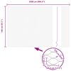 vidaXL Gir&eth;ingarp&oacute;stur Silfur 25 x 1,4 m (25 mm net) St&aacute;l