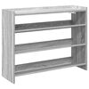 vidaXL sk&oacute;rekki Gr&aacute;r Sonoma 80x25x62 cm Hanna&eth;ur vi&eth;ur