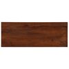 vidaXL Bor&eth;plata 80x40x3,8 cm R&eacute;tthyrnd Gegnheil Mang&oacute;vi&eth;ur