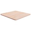 vidaXL Ferhyrnd Bor&eth;plata 50x50x1,5 cm &Oacute;me&eth;h&ouml;ndlu&eth; Gegnheil Eik