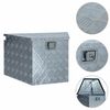 vidaXL Riffla&eth;ur &Aacute;lkassi 737/381x410x460 mm Silfur