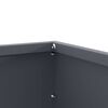 vidaXL Gar&eth;ja&eth;ar 6 pcs Antras&iacute;t 60 x 60 x 13 cm St&aacute;l