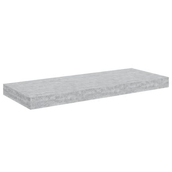 vidaXL Vegghilla Steypugr&aacute;ar 60x23,5x3,8 cm MDF