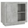 vidaXL Skenkur Steypugr&aacute;r 80x40x75 cm