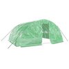 vidaXL Gr&oacute;&eth;urh&uacute;s me&eth; St&aacute;lgrind Gr&aelig;nt 20 m&sup2; 5x4x2,3 m