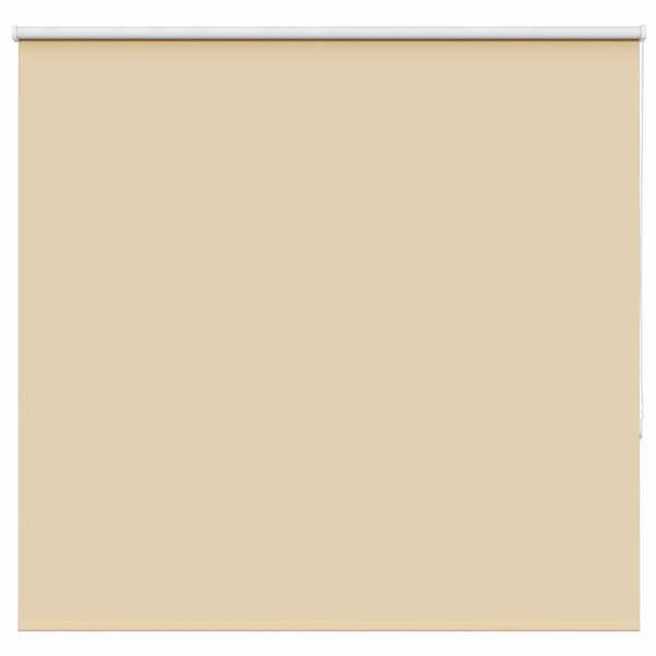 vidaXL R&uacute;llugard&iacute;nur Blackout Beige 155x150 cm Efni Breidd 151,6 cm